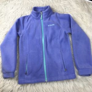 Columbia fleece jacket girls size medium